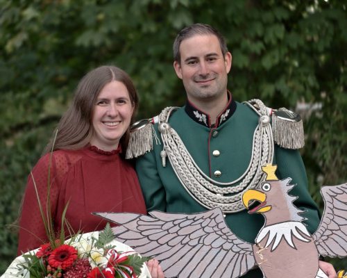 Kronprinzenpaar Bastian und Nicola Balve
